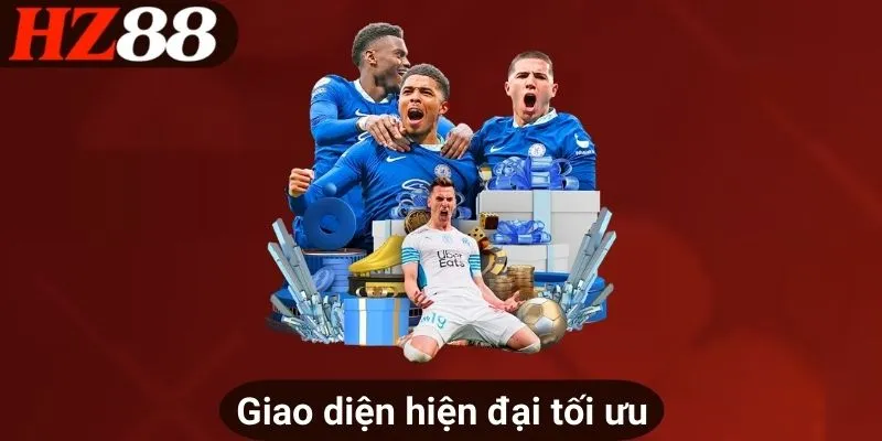 Giao diện hiện đại tối ưu