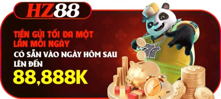 tiền gửi tối đa nhận thưởng